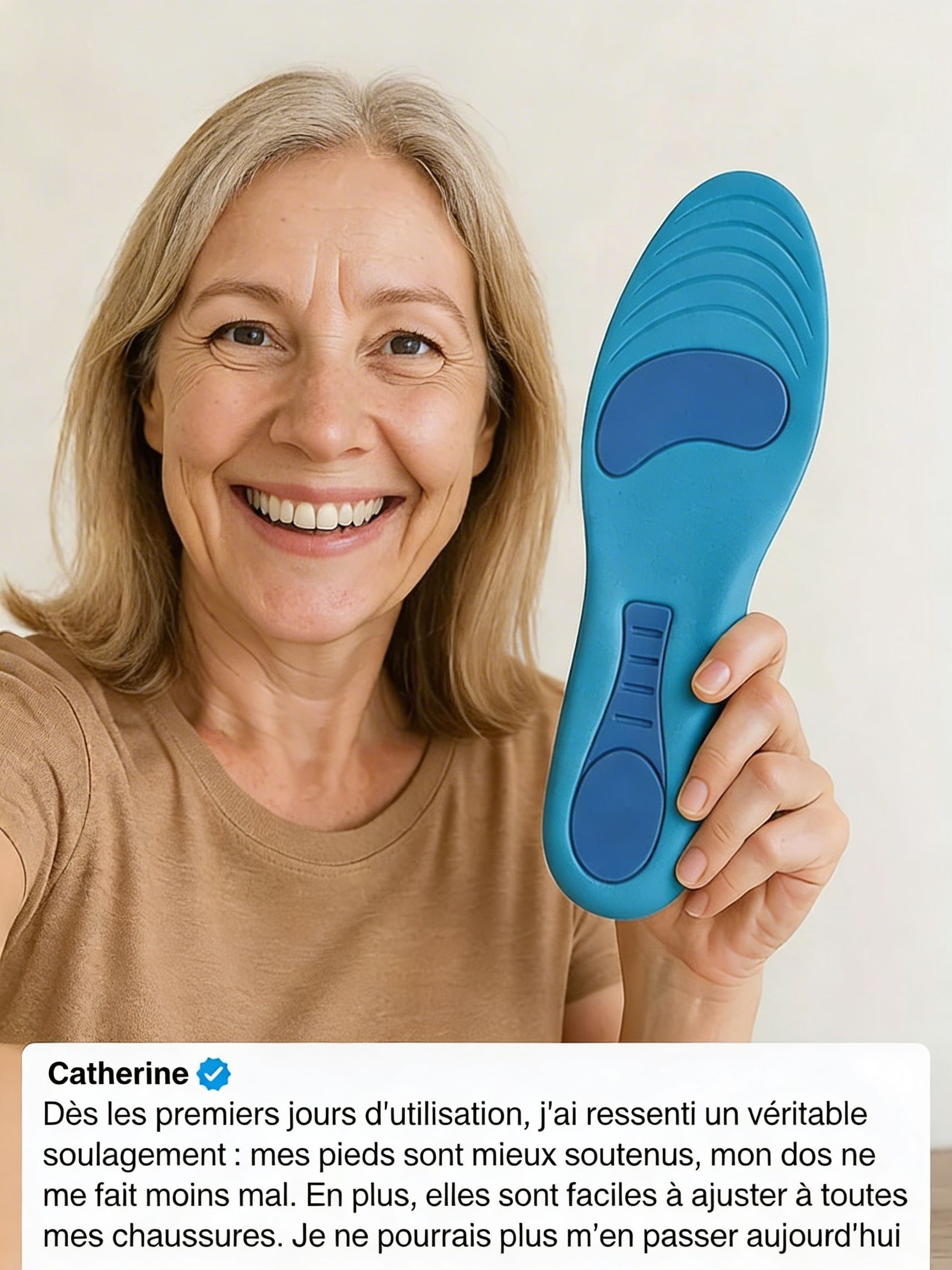 Semelles Flexova™ – Soulagez vos douleurs plantaires dès aujourd'hui